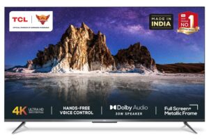 TCL AI 4K Ultra HD Certified Android Smart LED TV 55P715 - buyfite