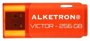 ALKETRON Victor USB2.0 Pen Drive - 128GB, 256GB - Multi Colors Flash Drive (256GB, Orange) - buyfite