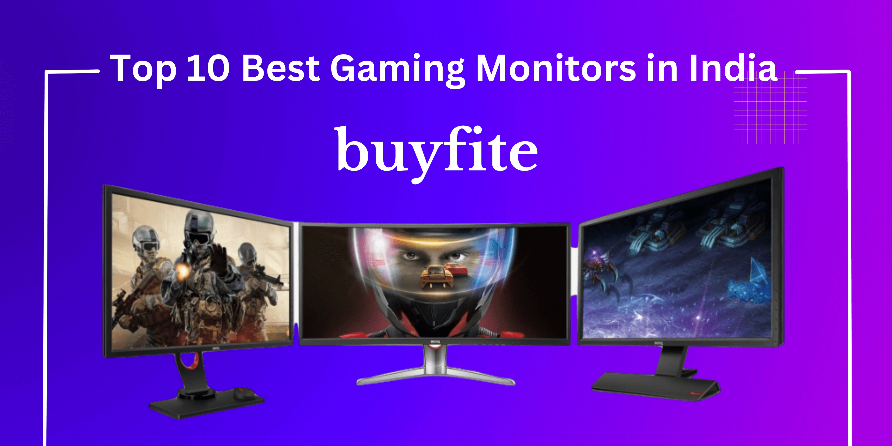 Top 10 Best Gaming Monitors in India - buyfite